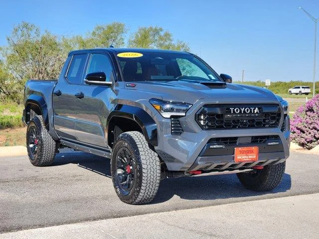 Used 2026 Gray Toyota TRD Pro 4x4 Double Cab 5 ft. box image 3
