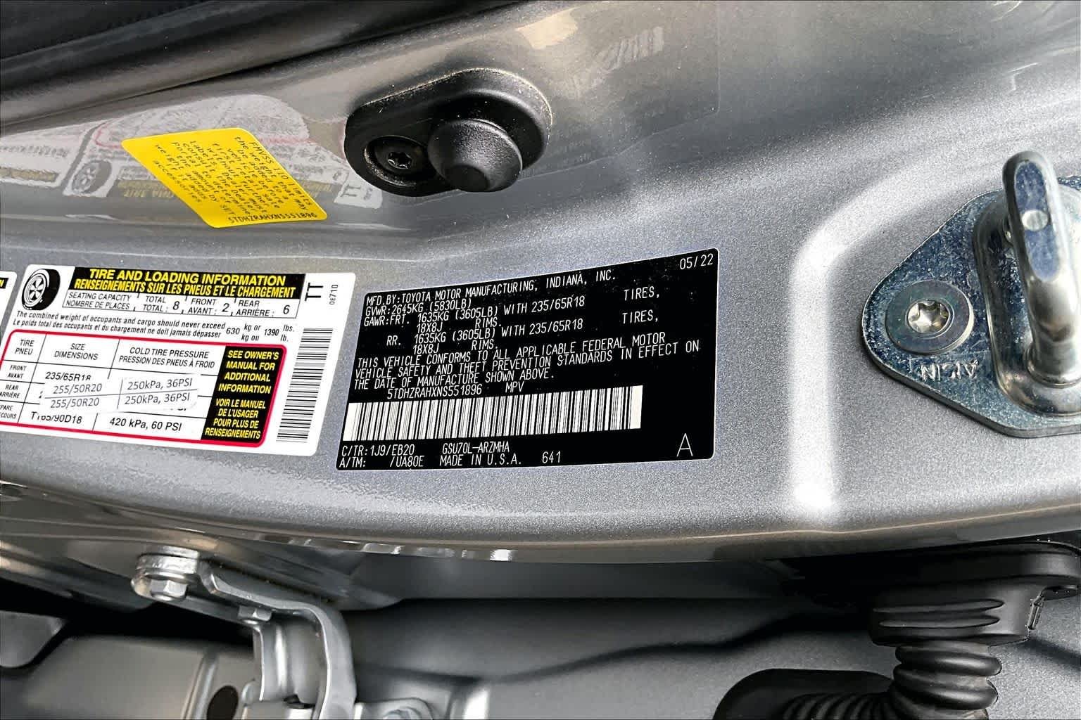 Used 2022 Celestial Silver Metallic Toyota XLE image 34
