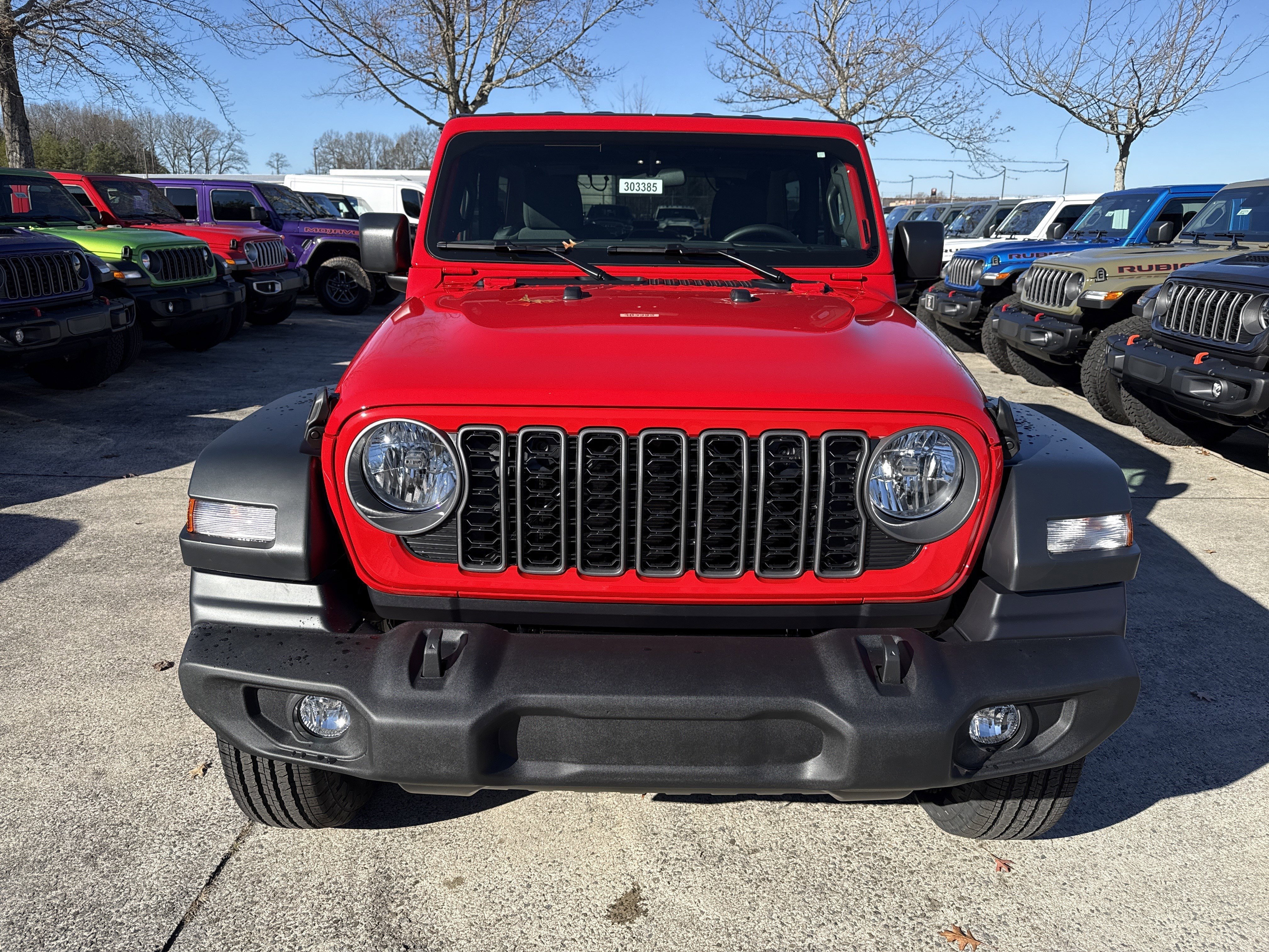New 2026 Firecracker Red Clearcoat Jeep Sport image 2