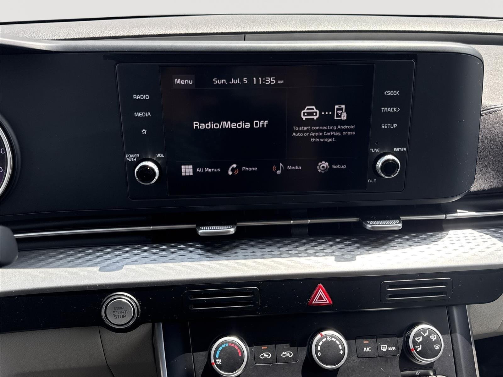 Certified Used 2024 Snow White Pearl Kia LX image 15