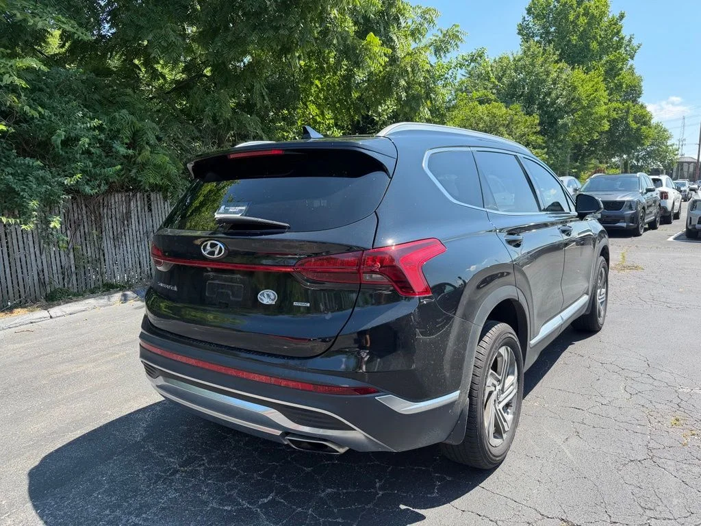 Used 2021 Twilight Black Hyundai SEL image 2
