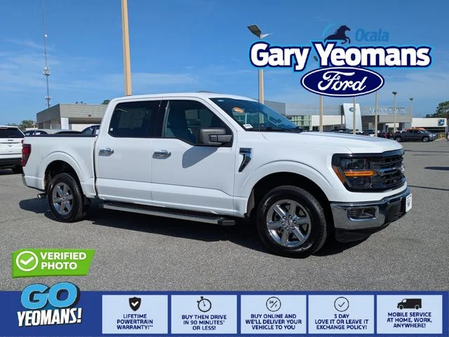 Certified Used 2025 Oxford White Ford XLT image 1