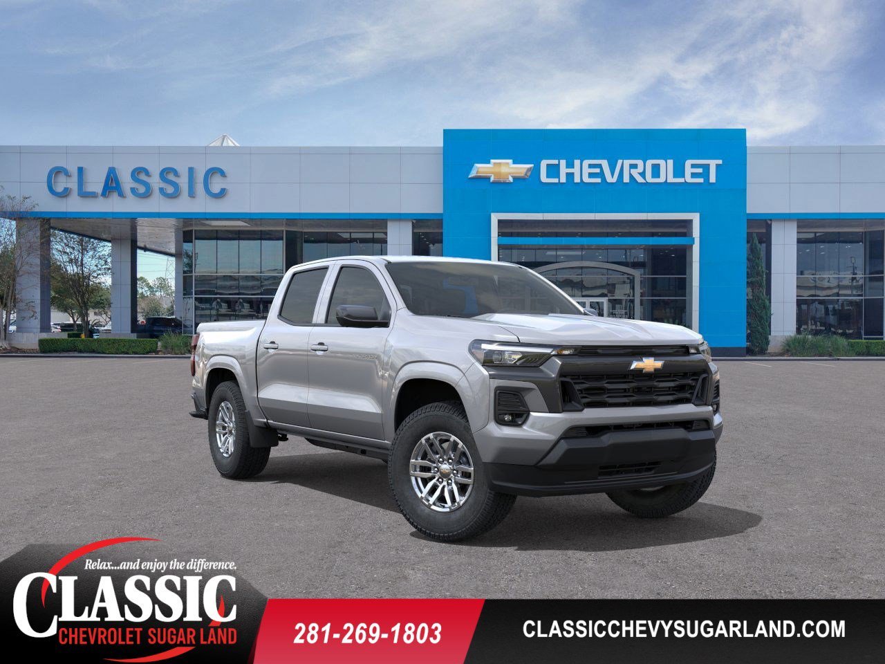2026 Chevrolet Colorado LT Gray at Classic Elite Chevrolet Sugar Land