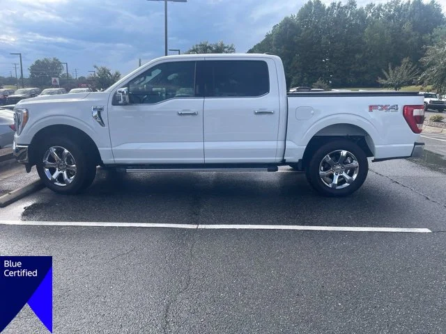Used 2021 White Ford Lariat image 2