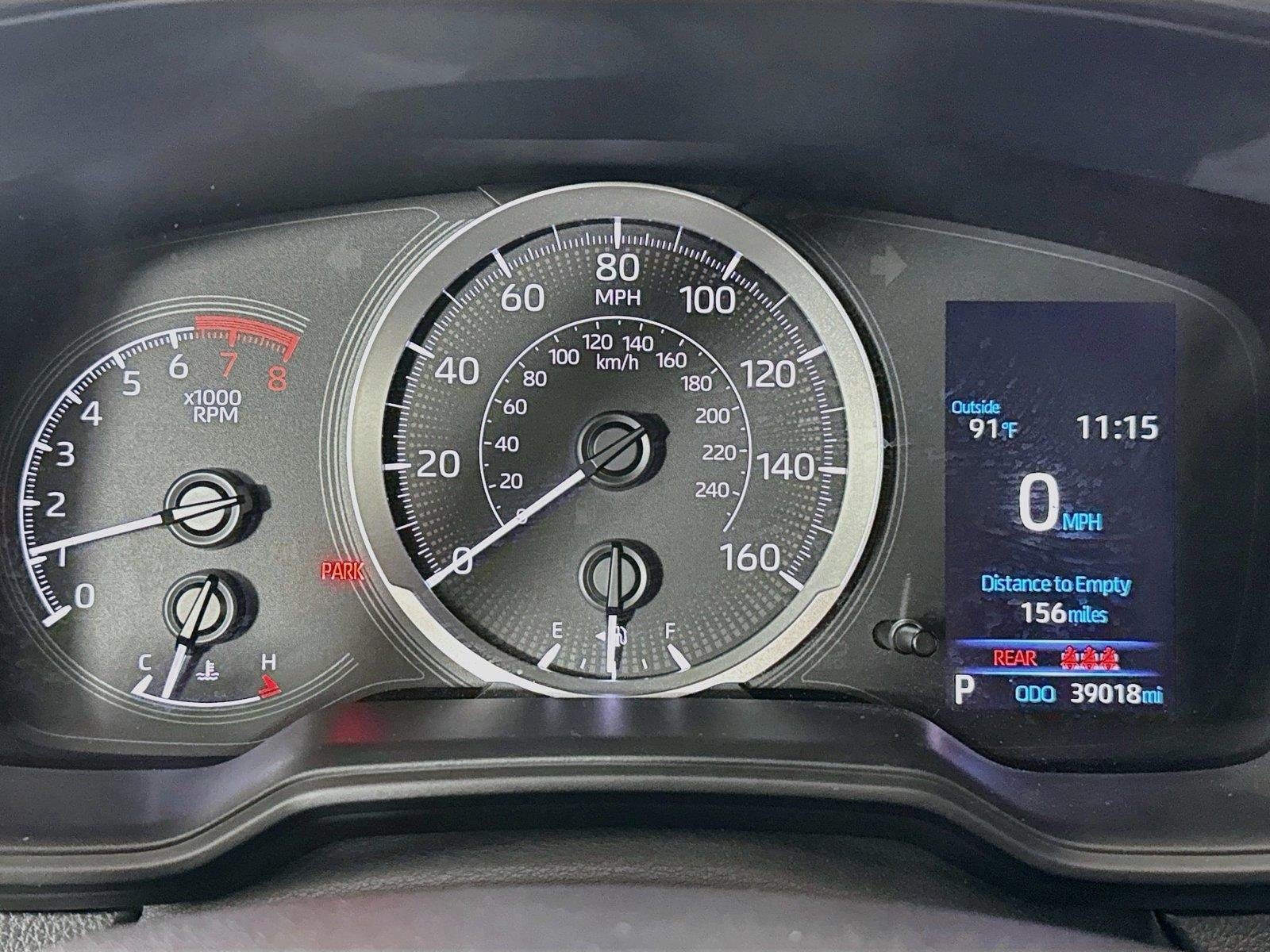 Certified Used 2022 Ruby Flare Pearl Toyota LE image 18