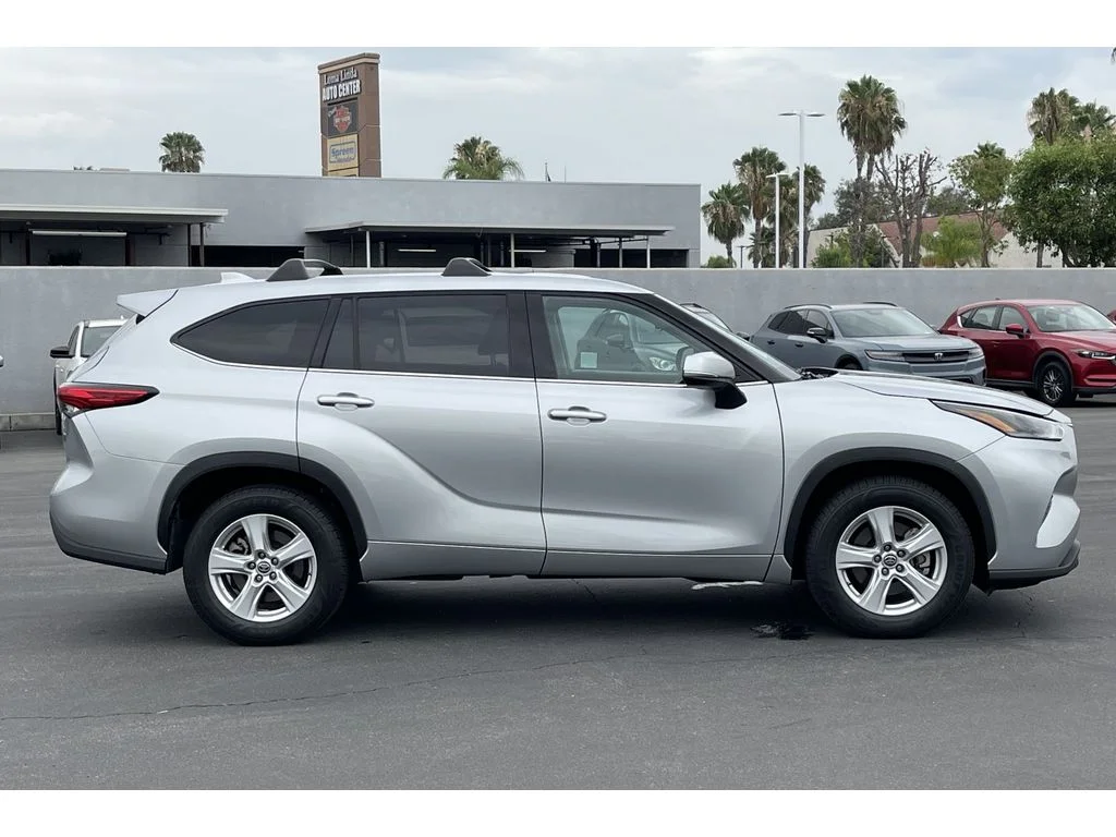Used 2021 Celestial Silver Metallic Toyota LE image 8