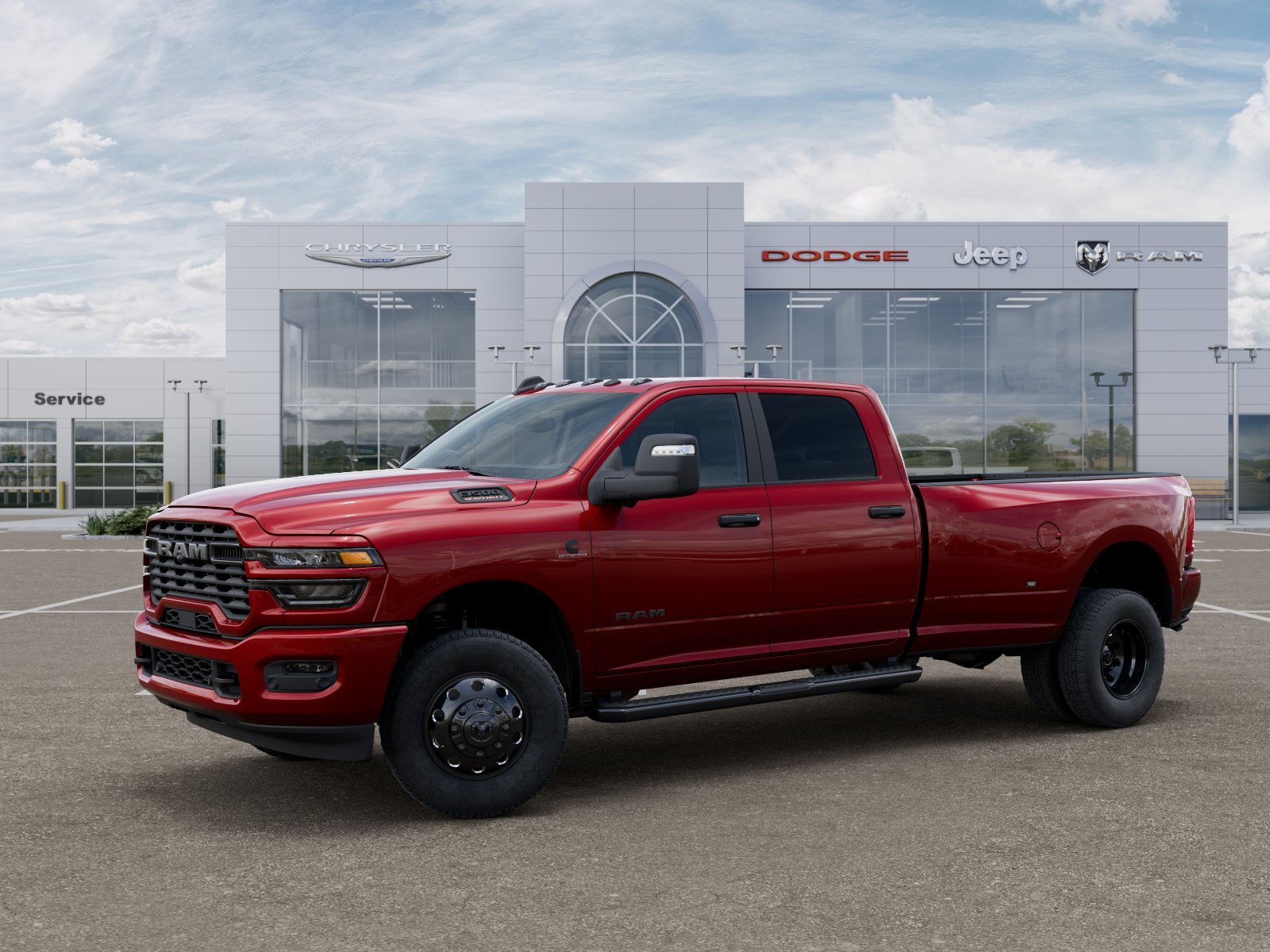 New 2026 Molten Red Pearlcoat RAM Big Horn image 27