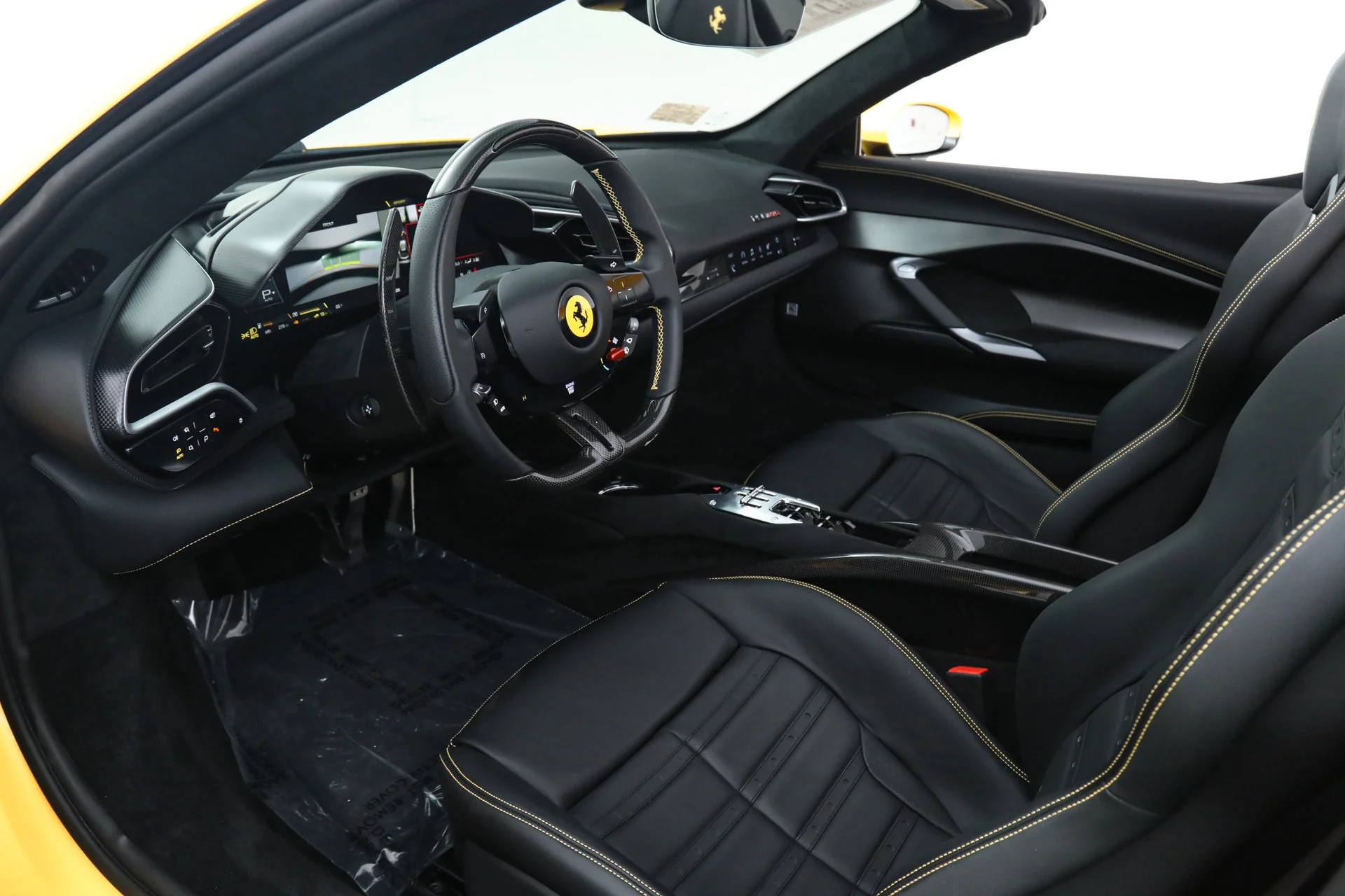 Certified Used 2024 Yellow Ferrari  image 2