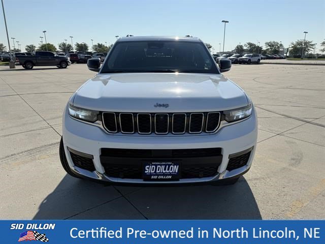 Used 2021 Bright White Clearcoat Jeep Limited image 4
