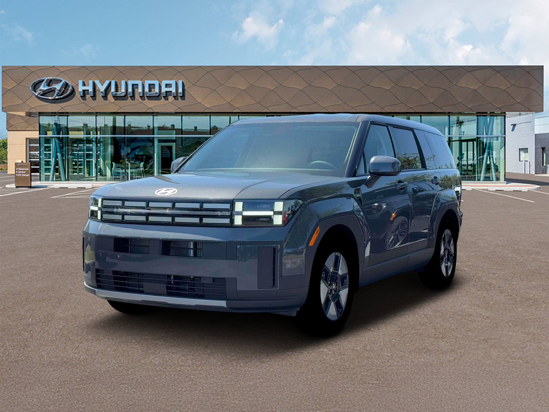 New 2026 Gray Hyundai SE image 1