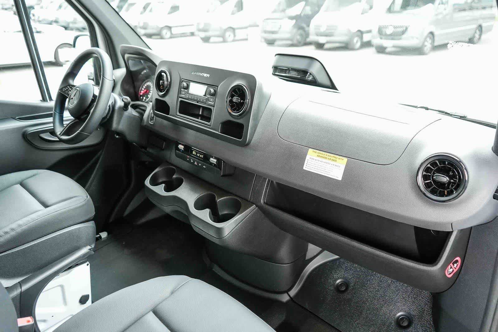 New 2026 Arctic White Mercedes-Benz Cargo 144WB High Roof RWD 2.0L I4 Diesel Turbo SO image 13