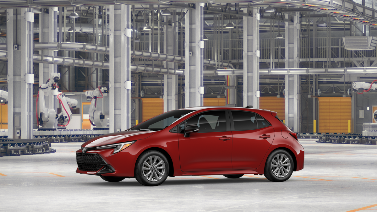 New 2026 Finish Line Red Toyota SE image 3