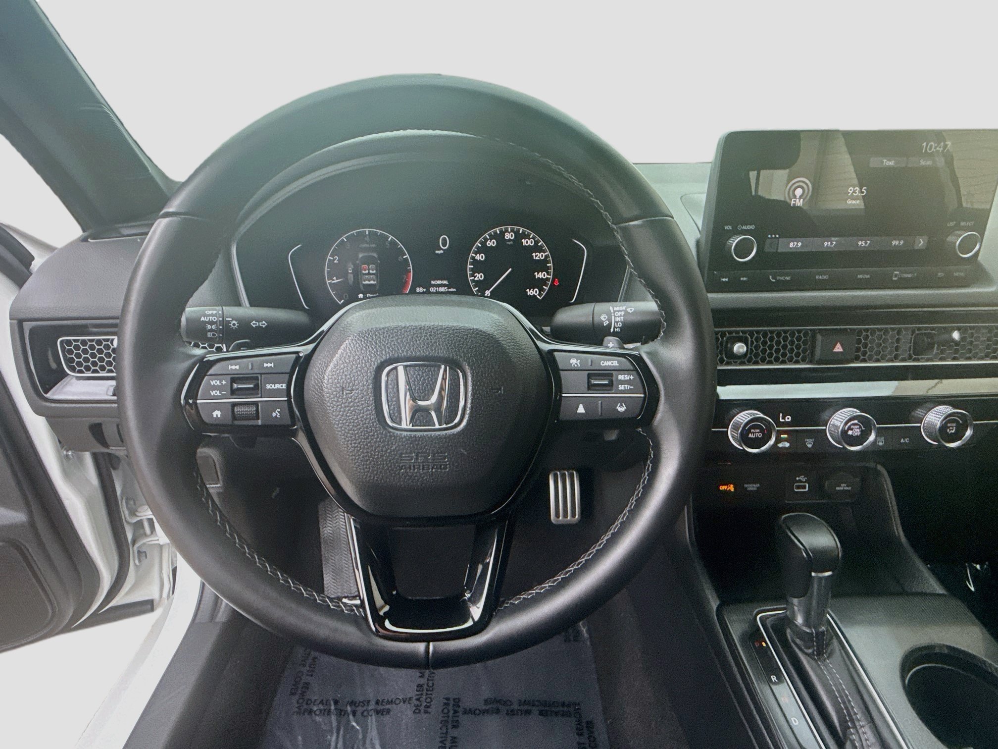 Used 2023 Platinum White Pearl Honda Sport image 10