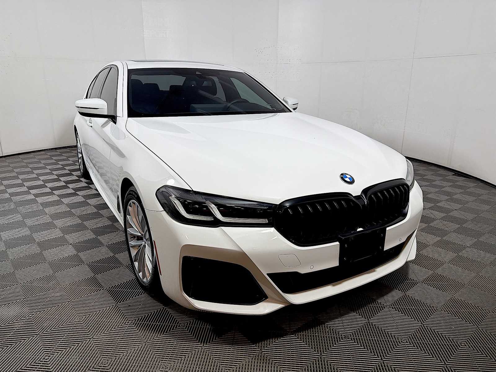 Certified Used 2023 Alpine White BMW 530i xDrive image 2