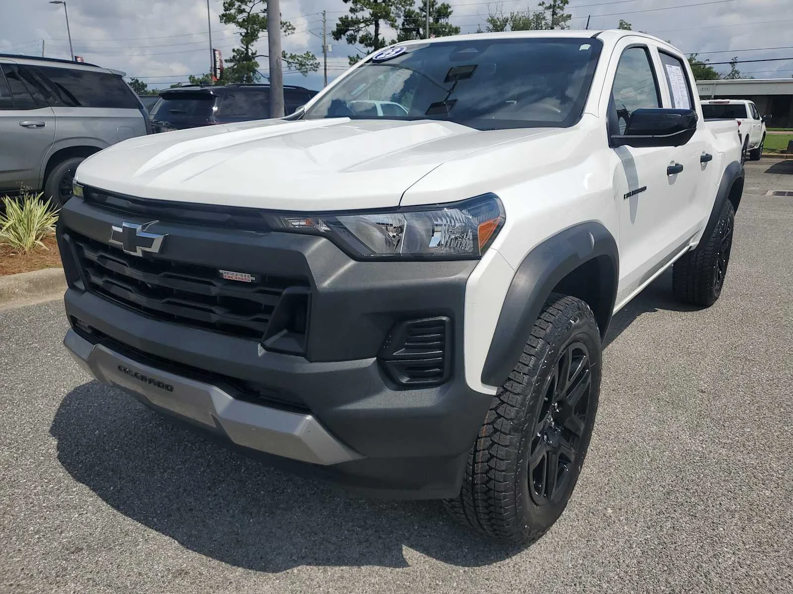 Used 2023 Summit White Chevrolet Trail Boss image 1