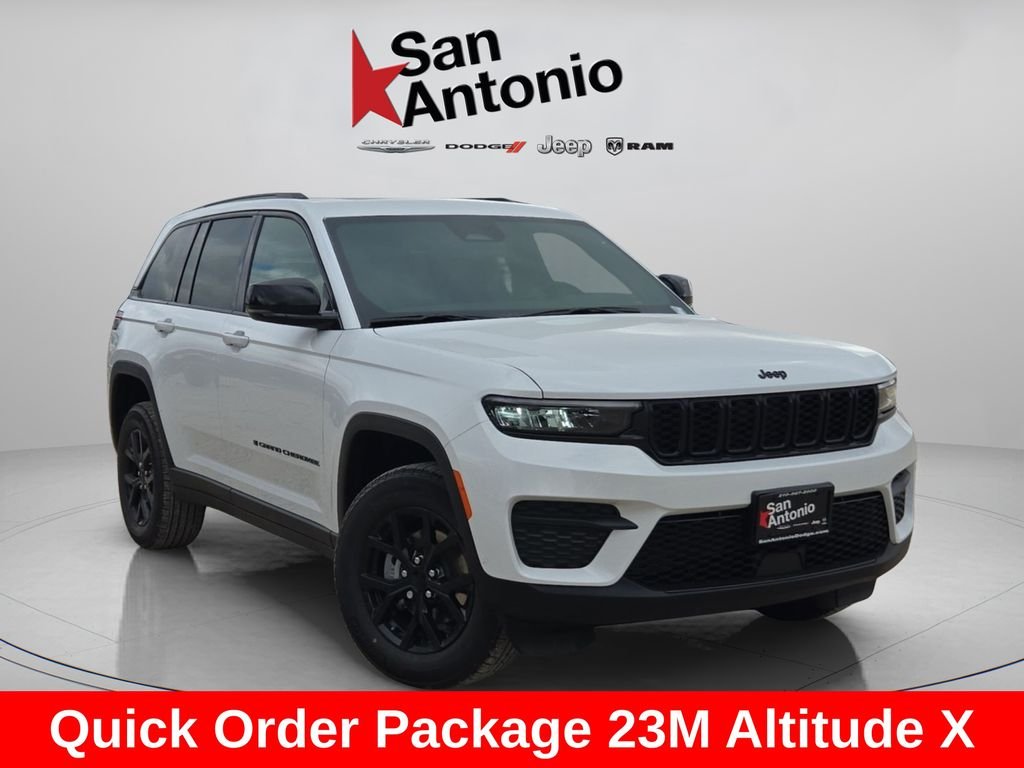 New 2025 Bright White Clear-Coat Exterior Paint Jeep Altitude X image 2
