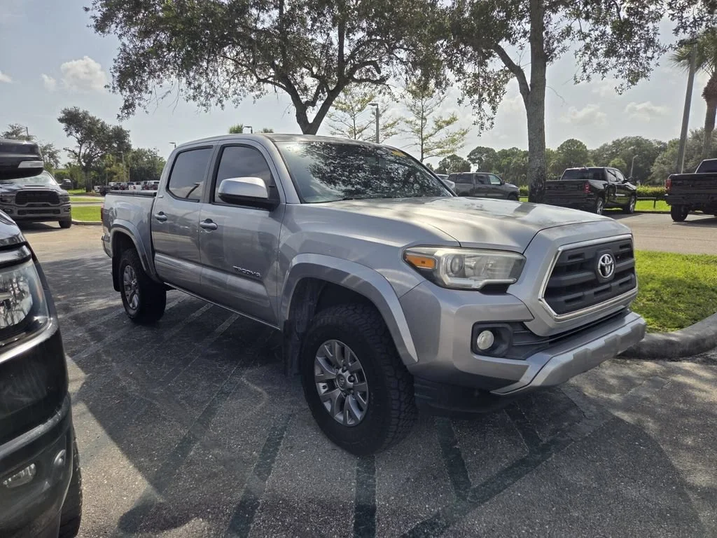 Used 2017 Silver Sky Metallic Toyota TRD Sport image 2
