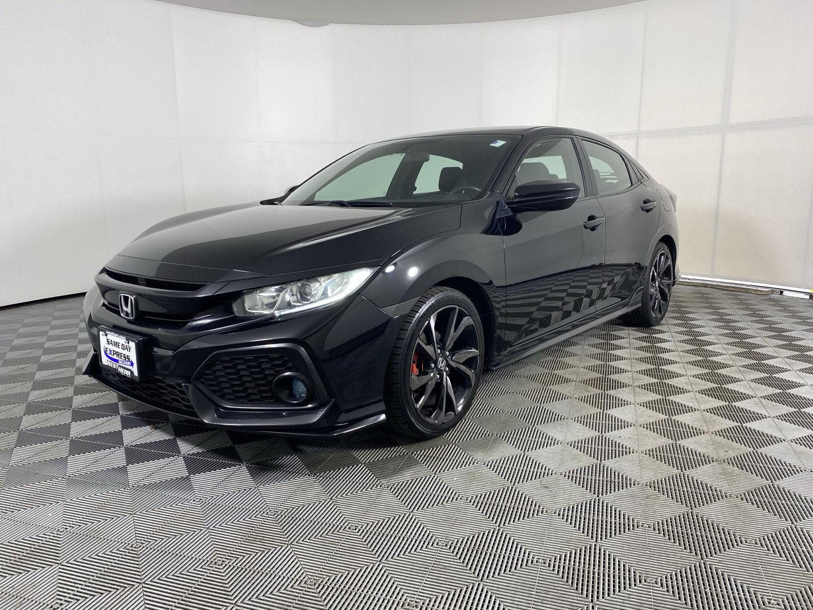 Used 2018 Crystal Black Pearl Honda Sport image 3