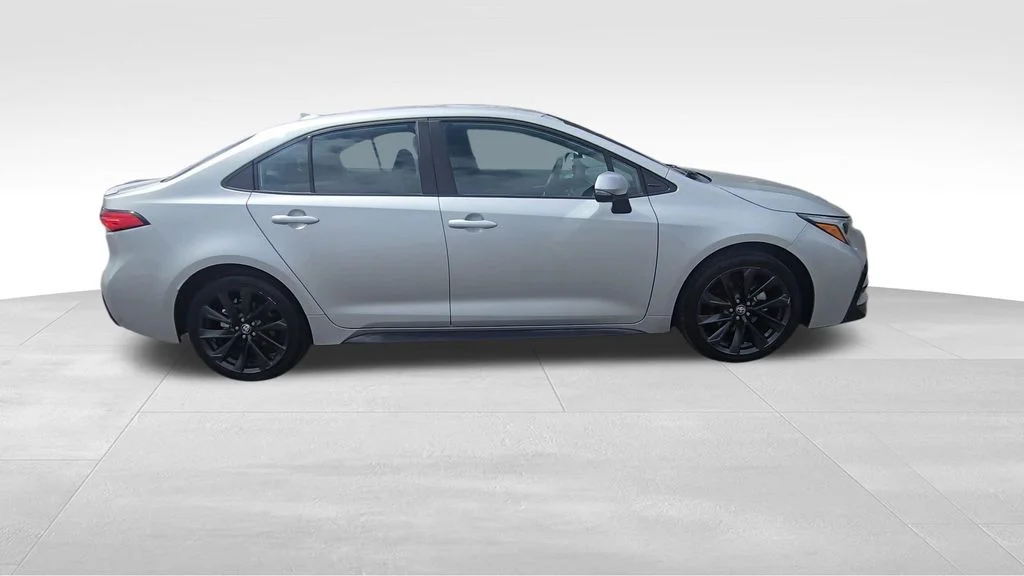 Used 2024 Silver Toyota SE image 9