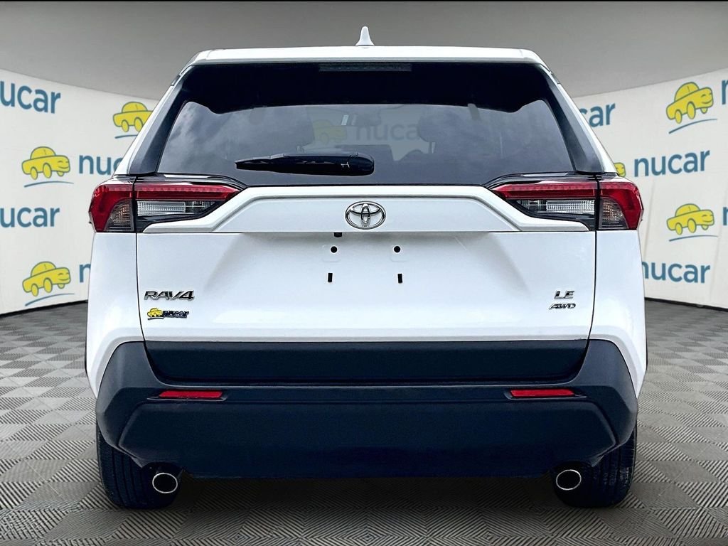 Used 2024 White Toyota LE image 5