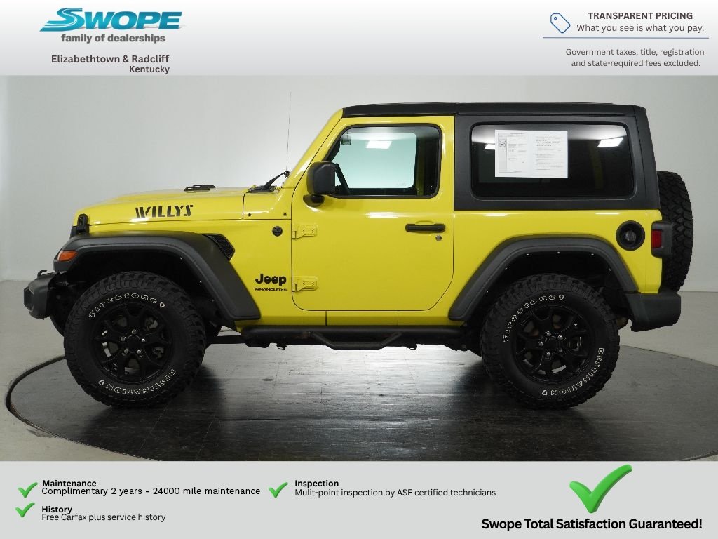 Used 2023 High Velocity Clearcoat Jeep Willys image 6
