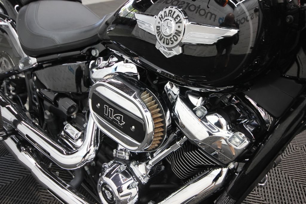 Used 2021 Black Harley-Davidson FLFBS image 17