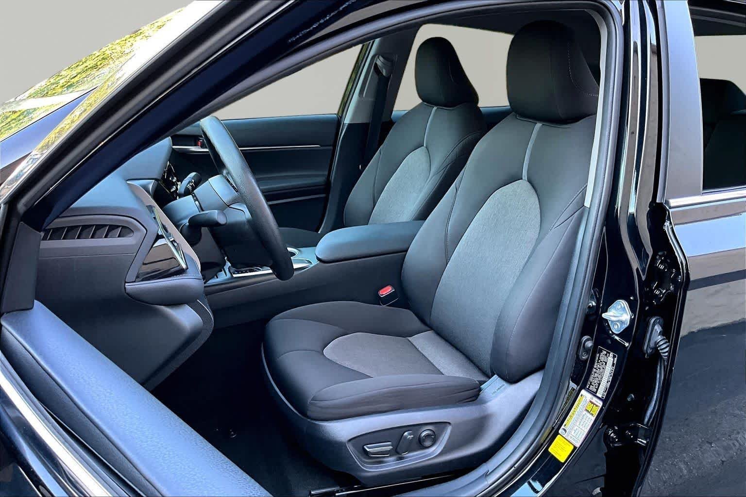 Certified Used 2024 Midnight Black Metallic Toyota LE image 8