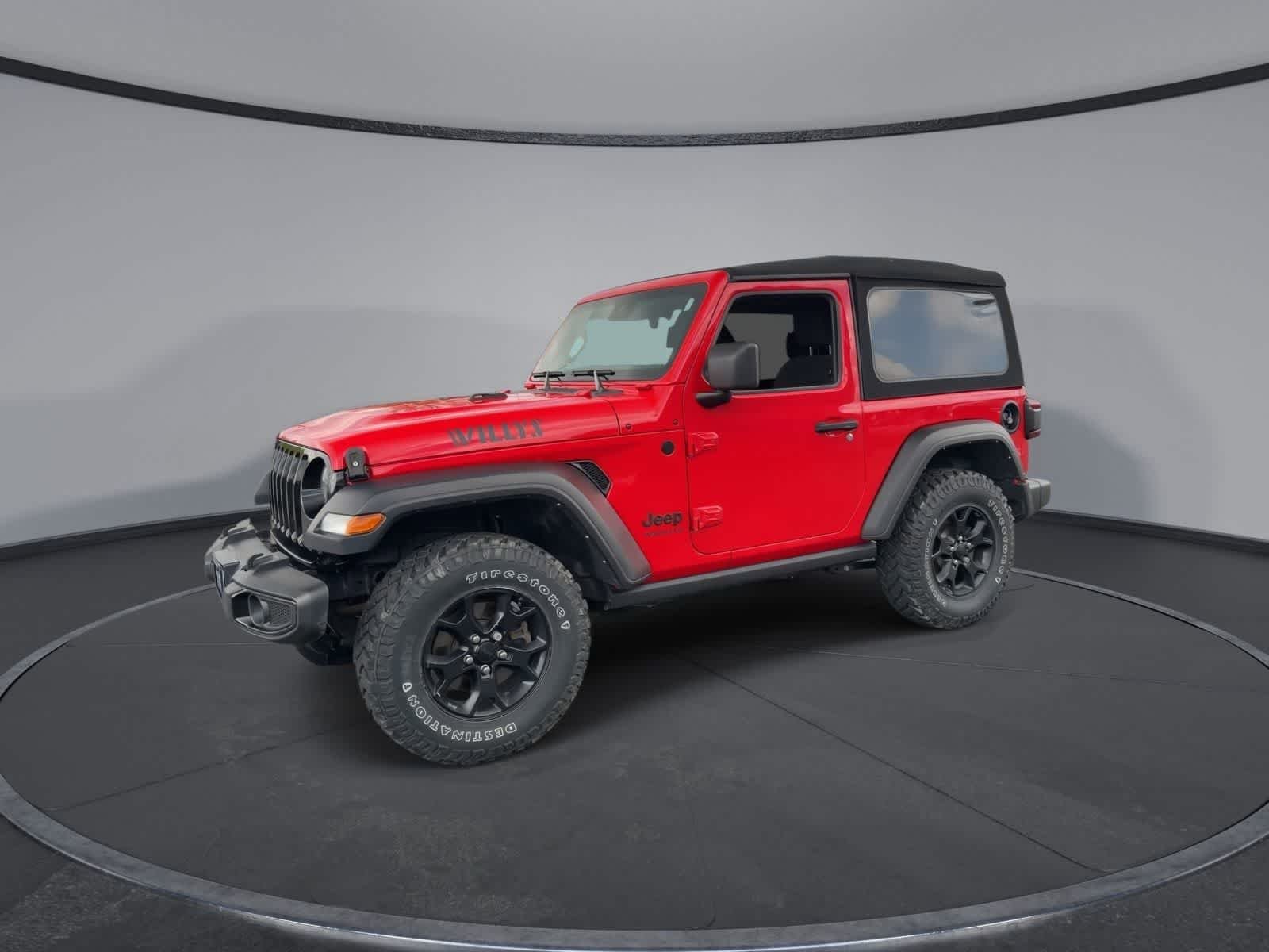Certified Used 2022 Firecracker Red Clearcoat Jeep Willys image 4