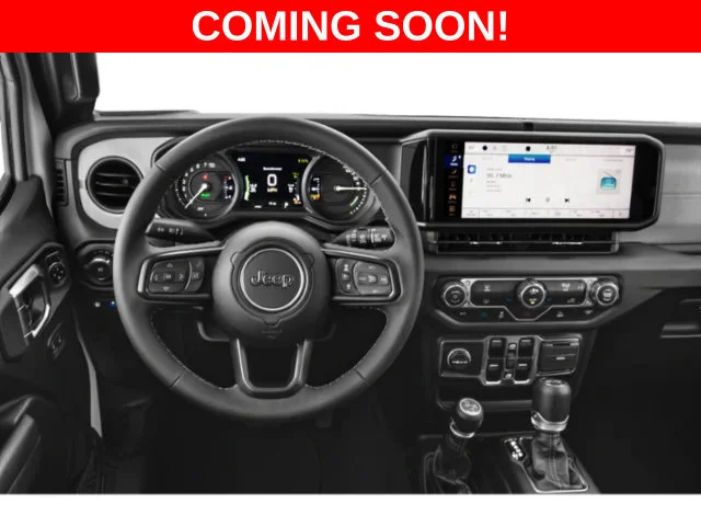 Used 2024 Black Jeep Sahara 4xe image 4