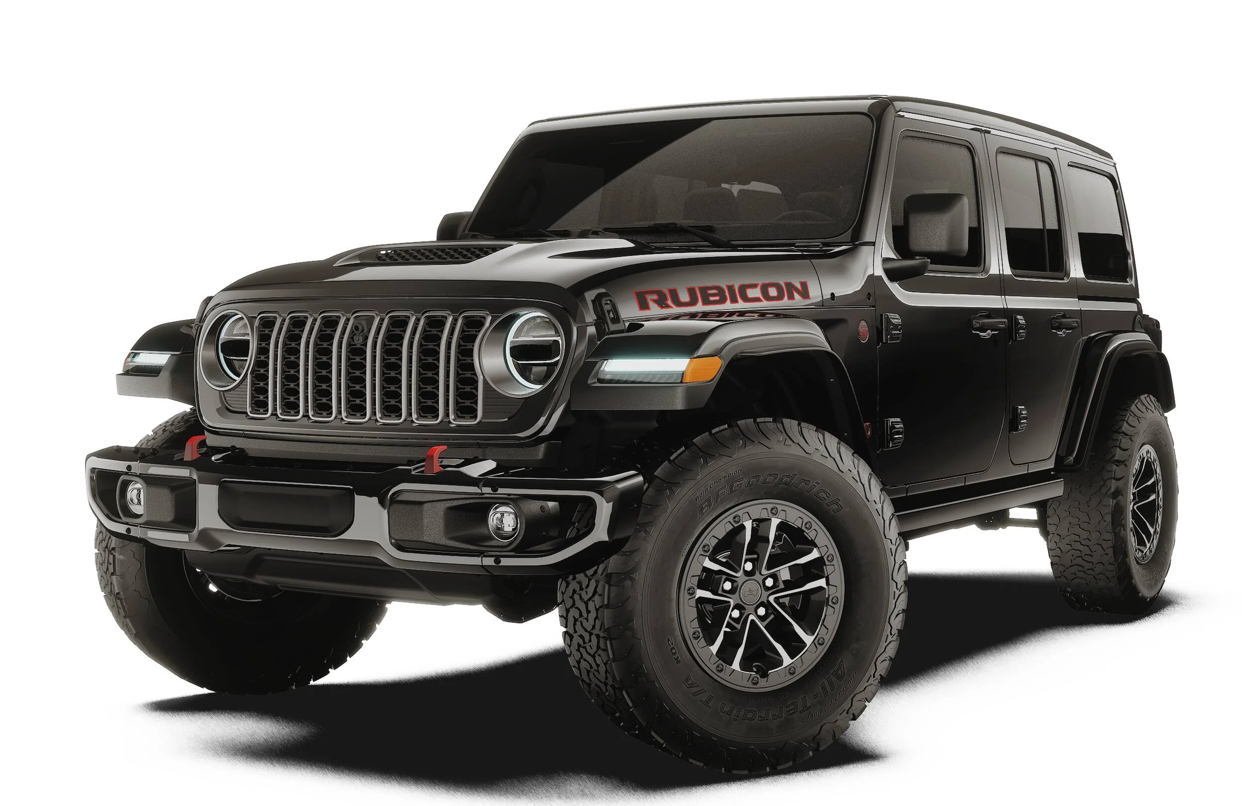 New 2027 Black Clear-Coat Paint Jeep Rubicon image 13
