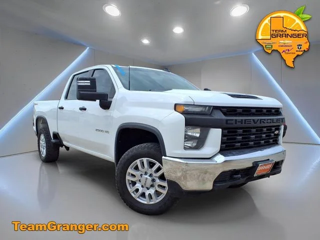 Pre-Owned 2021 Chevrolet Silverado 2500HD Work Truck 4WD 4D Crew Cab