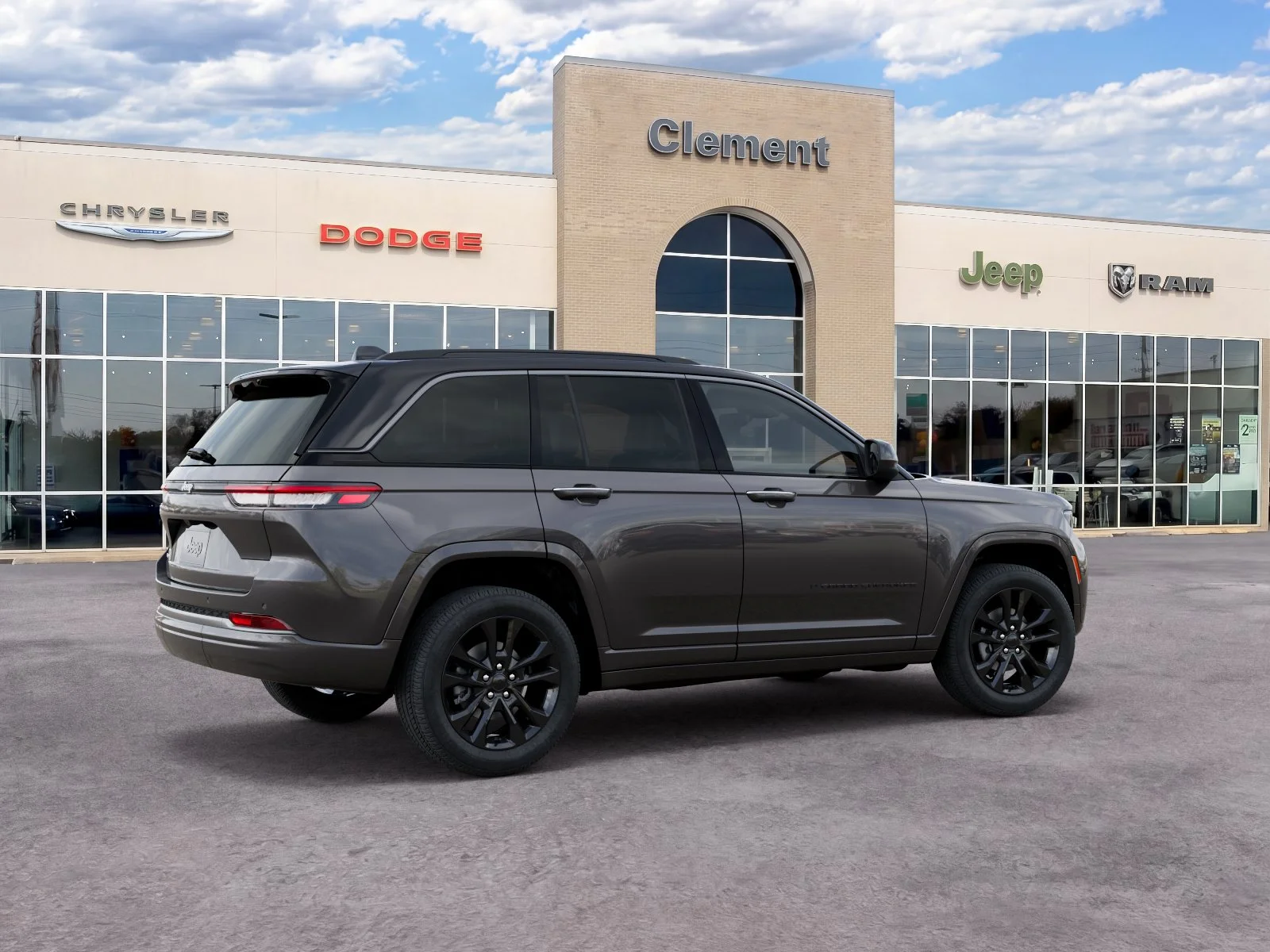 New 2026 Baltic Gray Metallic Clear-Coat Exterior Paint Jeep Limited Reserve image 33