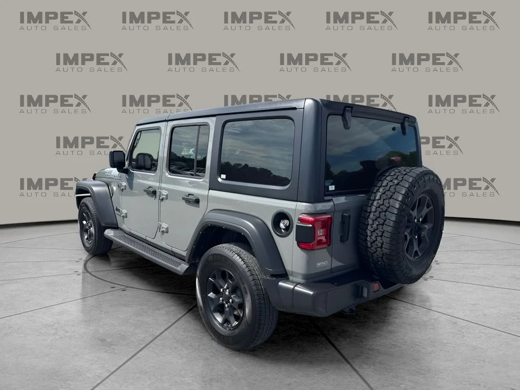Used 2022 Gray Jeep Unlimited Sport S image 2