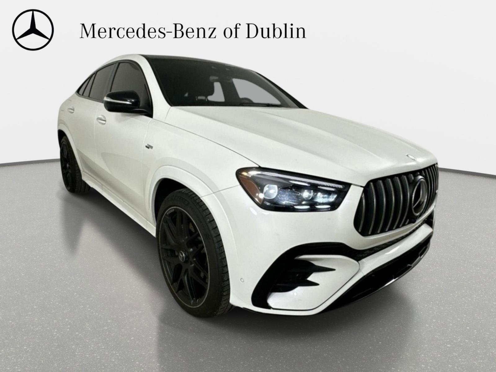 Used 2025 MANUFAKTUR Moonlight White Metallic Mercedes-Benz GLE 53 AMG® image 3