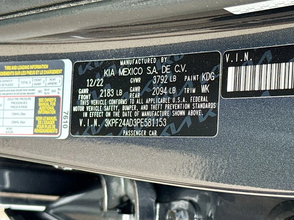 Used 2023 Gray Kia LXS image 35