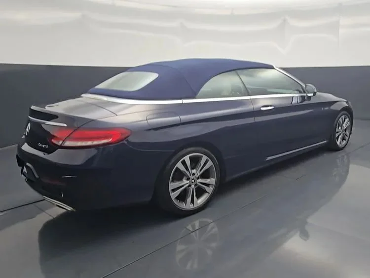 Used 2019 Blue Mercedes-Benz C 300 4MATIC® Cabriolet 2D image 7