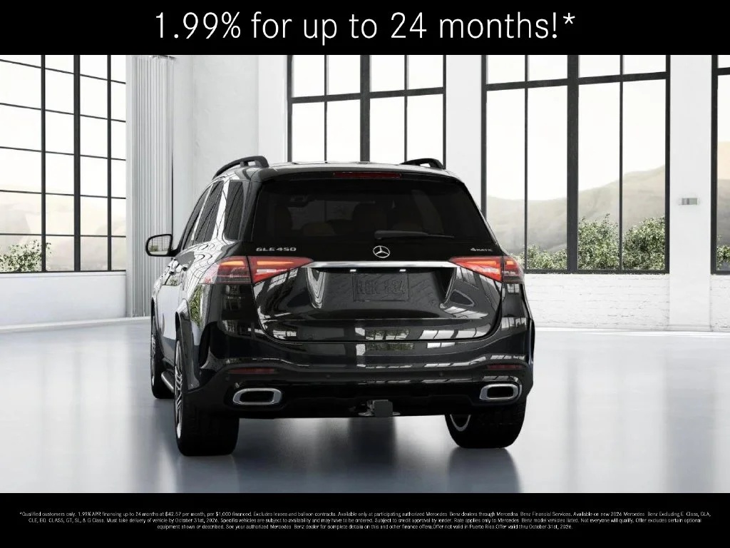 New 2026 Obsidian Black Metallic Mercedes-Benz GLE 450 image 26
