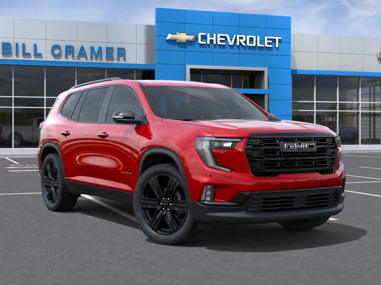New 2027 Volcanic Red Tintcoat GMC Elevation image 7