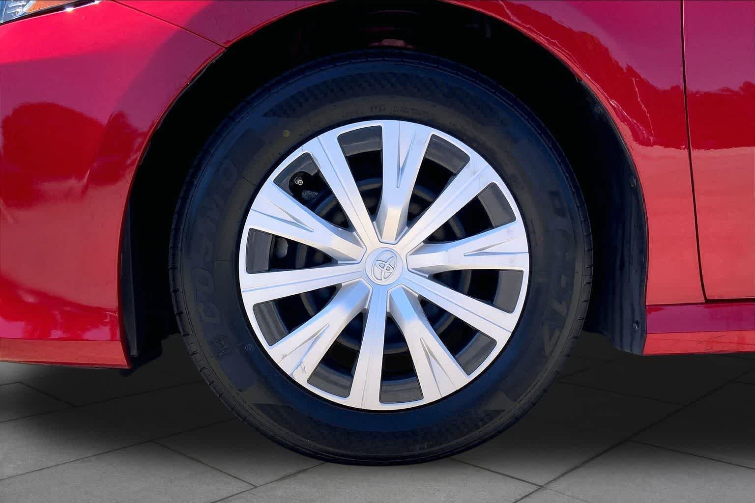 Used 2023 Supersonic Red Toyota Hybrid LE image 11