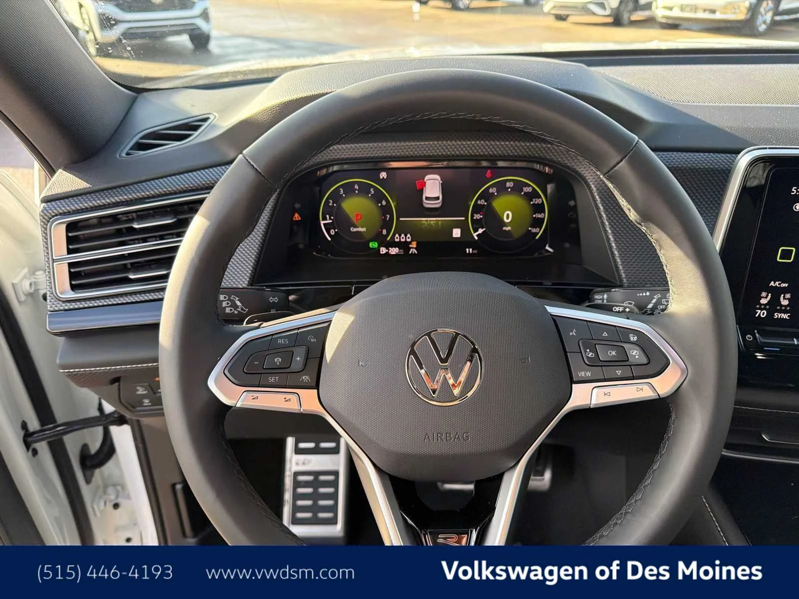 New 2026 Opal White Pearl Volkswagen 2.0T SEL Premium R-Line image 15