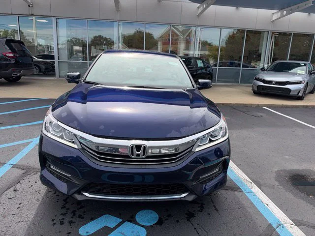Used 2016 Obsidian Blue Pearl Honda EX image 2