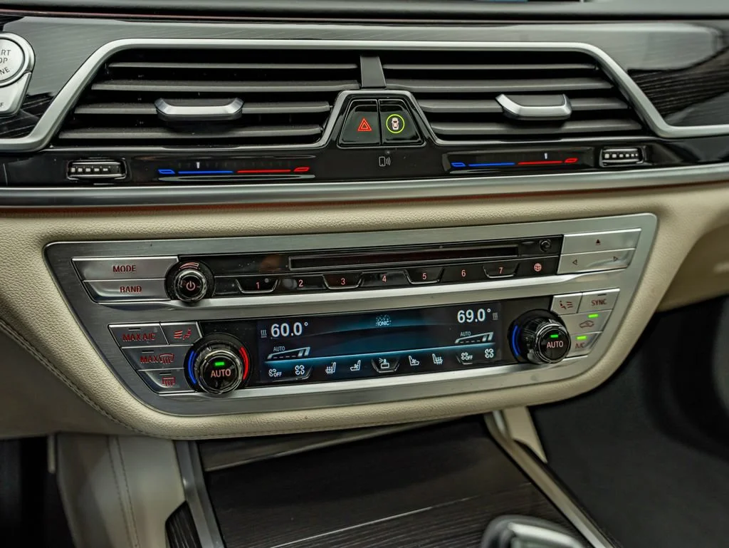 Used 2016 Gray Metallic BMW 740i image 29