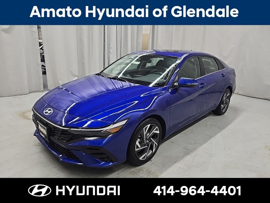 Certified Used 2025 Blue Hyundai Limited image 1