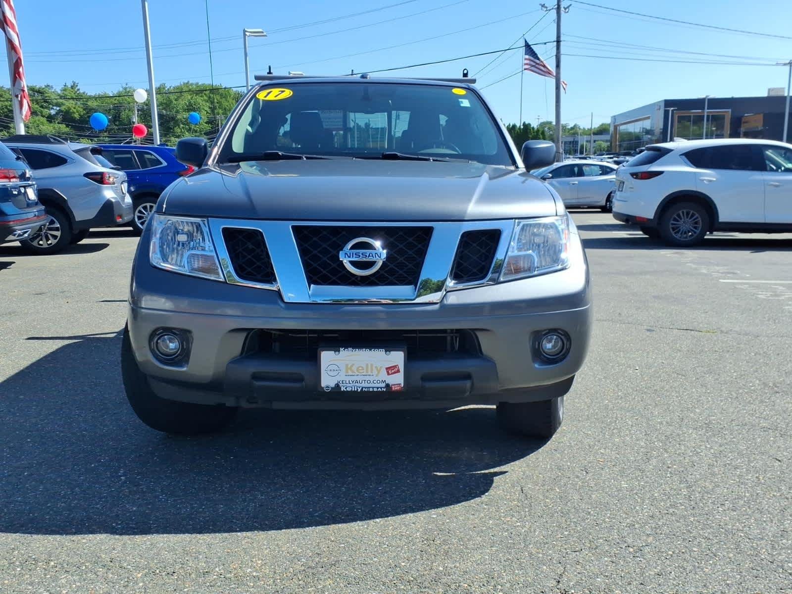Certified Used 2017 Gun Metallic Nissan SV V6 image 2