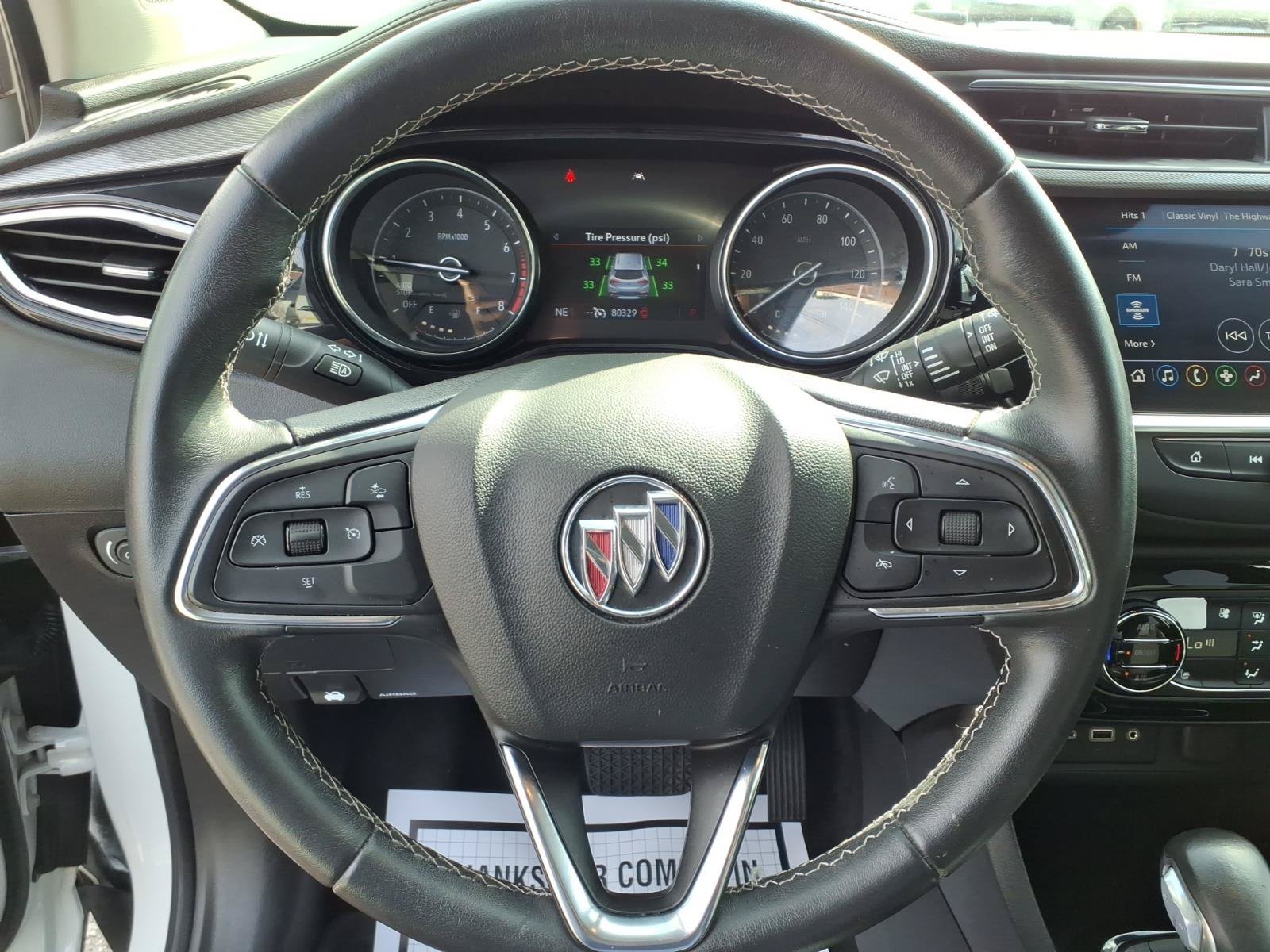 Used 2021 White Frost Tricoat Buick Select image 10