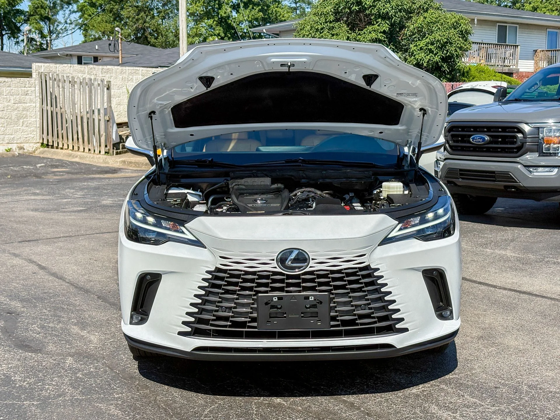 Used 2023 White Lexus 350 Premium Plus image 34