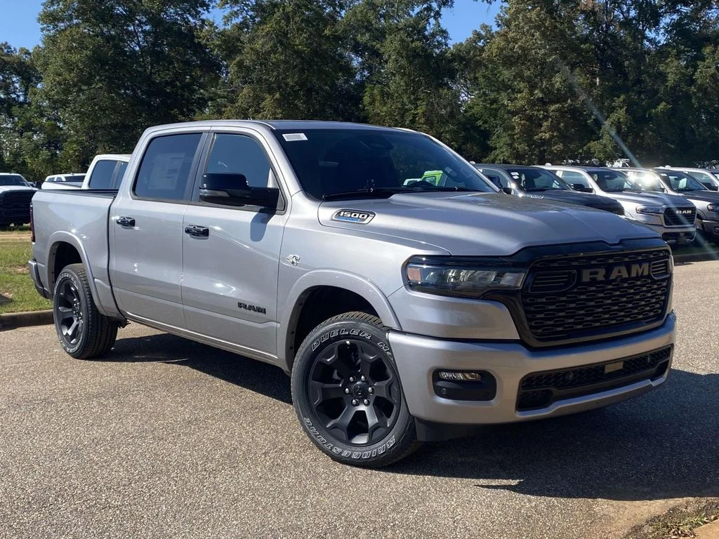 New 2026 Billet Silver Metallic Clear-Coat Exterior Paint RAM Big Horn/Lone Star image 31