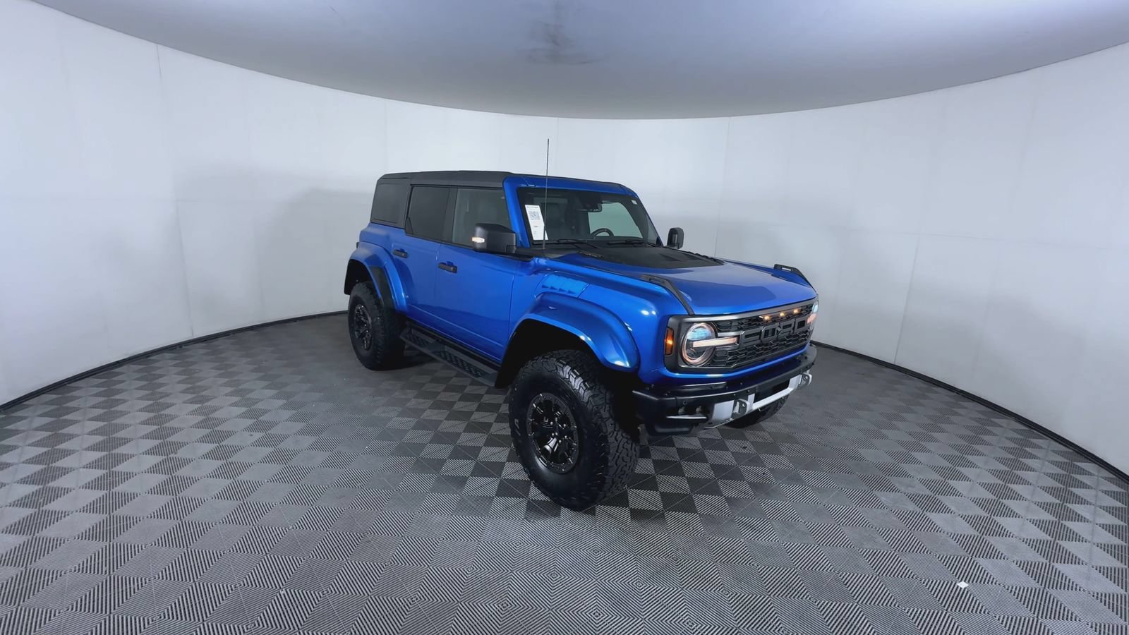 Used 2024 Velocity Blue Metallic Ford Raptor image 2