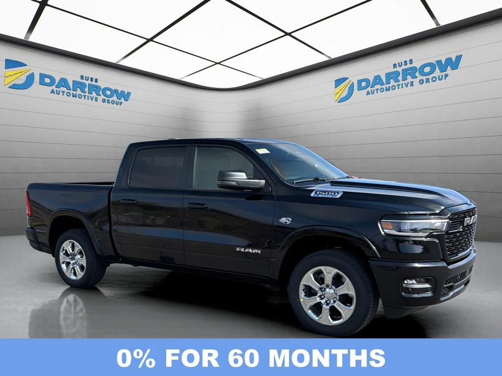 New 2026 Diamond Black Crystal Pearl-Coat Exterior Paint RAM Big Horn/Lone Star image 7