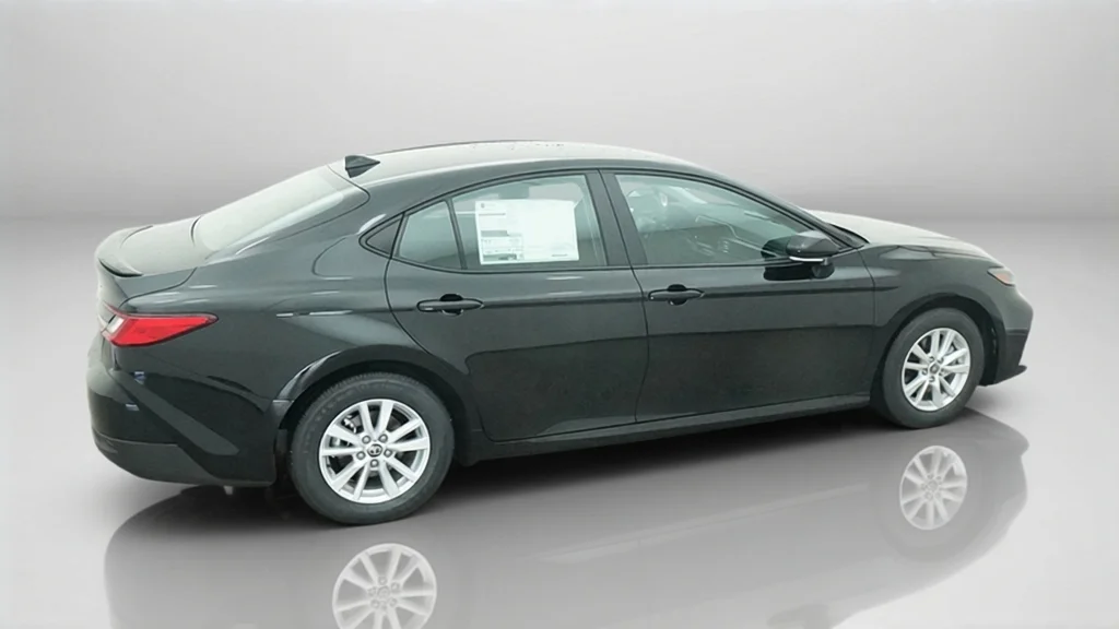 New 2026 Midnight Black Metallic Toyota LE image 8